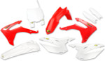 Cycra Complete Powerflow Red/White Plastic Body Kit (1CYC-9311-02)