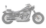 Cobra 3" RPT Chrome Slip-On Mufflers (6058)