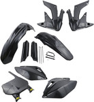 Cycra Complete Powerflow Black Plastic Body Kit (1CYC-9300-12)