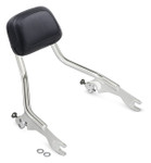 Cobra Quick Detachable Rounded Chrome Backrest for Docking Kit (602-2200)