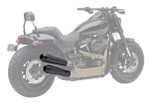 Cobra El Diablo Raven Black 4" Slip-On Mufflers (6046B)