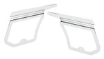 Cobra Saddlebag Supports Chrome (602-6100)