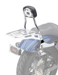 Cobra Detachable 14" High Chrome Sissy Bar Backrest Kit (602-2004)