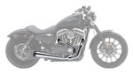 Cobra El Diablo 2-into-1 Chrome 4" Exhaust System (6472)