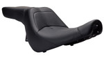 Danny Gray LowIST 2-Up Black Leather Motorcycle Seat (FA-DGE-0292)