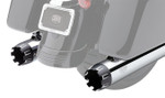 Cobra 4" Dual Cut Chrome Mufflers w/Black Contrast Cut Tips (6267)