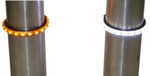 Custom Dynamics TruWrapz LED Fork Wrap-Around Turn Signals 49mm (TW49AWS)
