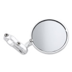 CRG Bar End Mirror Hindsight Silver Left (HS-201-L)