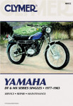 Clymer Repair/Service Manual '77-83 Yamaha DT & MX Series 100-400 Singles (M412)