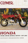 Clymer Repair/Service Manual '97-16 Honda XR50R, CRF50F, XR70R, CRF70F (M319-3)