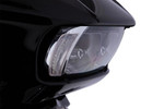 Ciro Fang Chrome Headlight Bezel Side Light Kit for '15-up Road Glides (45250)