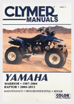 Clymer Repair/Service Manual '87-13 Yamaha YFM350X Warrior/350S Raptor (M487-5)