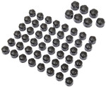 Ciro Black Diamond-Cut Crown Engine-Bolt Cap Set (70025)