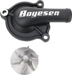 Boyesen Supercooler Black Water Pump Cover & Impeller Kit (WPK-06AB)