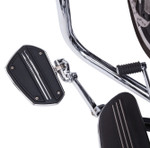 Ciro Twin Rail Mini Black Floorboards w/out Mounts (60321)