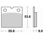 Braking SM1 Semi-Metallic Brake Pads (613SM1)