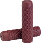 Biltwell Torker TPV 1" Grips Oxblood (6705-0301)