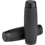 Biltwell Recoil TPV 1" Black Handlebar Grips (6703-0101)