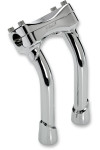 Biltwell 8" Murdock Handlebar Pull Back Risers Chrome (6404-105-08)