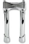 Biltwell 8" Murdock Handlebar Pull Back Risers Chrome (6404-105-08)