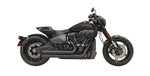 Bassani Pro Street Black Turn-Out Exhaust System (1S34DB)