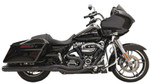 Bassani Road Rage II B4 Series Straight Black 2-into-1 Exhaust System (1F58RB)