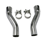 Bassani True-Dual Down Under Headpipe Adaptor Kit for FL Trike Models (1TG19)