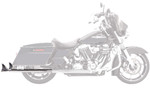 Bassani 2.25" Chrome 36" Fishtail Slip-On Mufflers (no Baffles) (1F17E36)