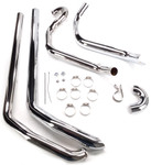Bassani True Dual Chrome Header Pipes (11315A)