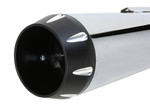 Bassani Road Rage II B1 Power Series Chrome 2-into-1 Exhaust System (1S18R)