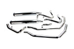 Bassani True-Dual Down Under Chrome Straight-Can Exhaust System (1F76R)