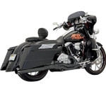Bassani Road Rage II 2-into-1 Black B1-Power Series Exhaust System (FLH-777B)