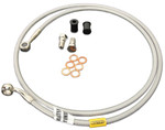 GBrakes Braided Stainless Steel Brake Line Front (FK003D102-1)