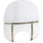 Memphis Shades 19" Fats Clear Windshield w/9" Cutout (MEM3710)