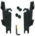 Memphis Shades Batwing Fairing Black Trigger-Lock Mounting Kit (MEK1952)