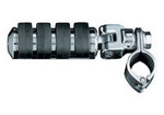 Kuryakyn Footpegs with Mounts & Magnum Quick Clamps Large ISO-Pegs (8033)