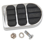 Kuryakyn ISO Rear Brake Pedal Chrome/Black Pad (8029)