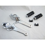 Kuryakyn Adjustable Passenger Pegs - Chrome (7926)