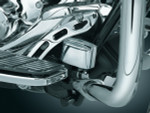 Kuryakyn Rear Brake Chrome Master Cylinder Cover (9128)