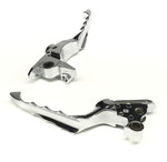 Kuryakyn Zombie Chrome Brake & Clutch Lever Set (1058)
