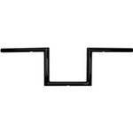 LA Choppers 1" Old School Narrow Z Black Handlebar w/6" End Rise (LA-7380-06B)