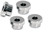 LA Choppers 5 Degree Angle Chrome Triple-Tree Riser Adaptor Kit (LA-7400-00)