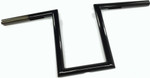 LA Choppers 1" Old School Narrow Z Black Handlebar w/10" End Rise (LA-7380-10B)