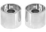 LA Choppers Chrome 1" Riser Extensions for 1.5" Handlebars (LA-7413-51)