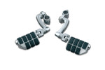 Kuryakyn Longhorn Offset Highway Pegs w/Dually & 1" Clamp (7980)