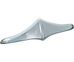 Kuryakyn Chrome Front Fender Accent Trailing Edge (8643)