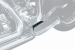 Kuryakyn Floorboard Exhaust Boot Guard | Right | Traditional | Chrome (7544)