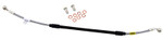 GBrakes Braided Stainless Steel Brake Line Rear (FK003D482R)