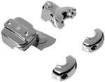 Kuryakyn Brake & Clutch Dress-Up Cover Kit | Chrome | Dyna/Softail (9126)