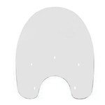 Memphis Shades Memphis Fats 13" Tall Clear Windshield (MEP3110)